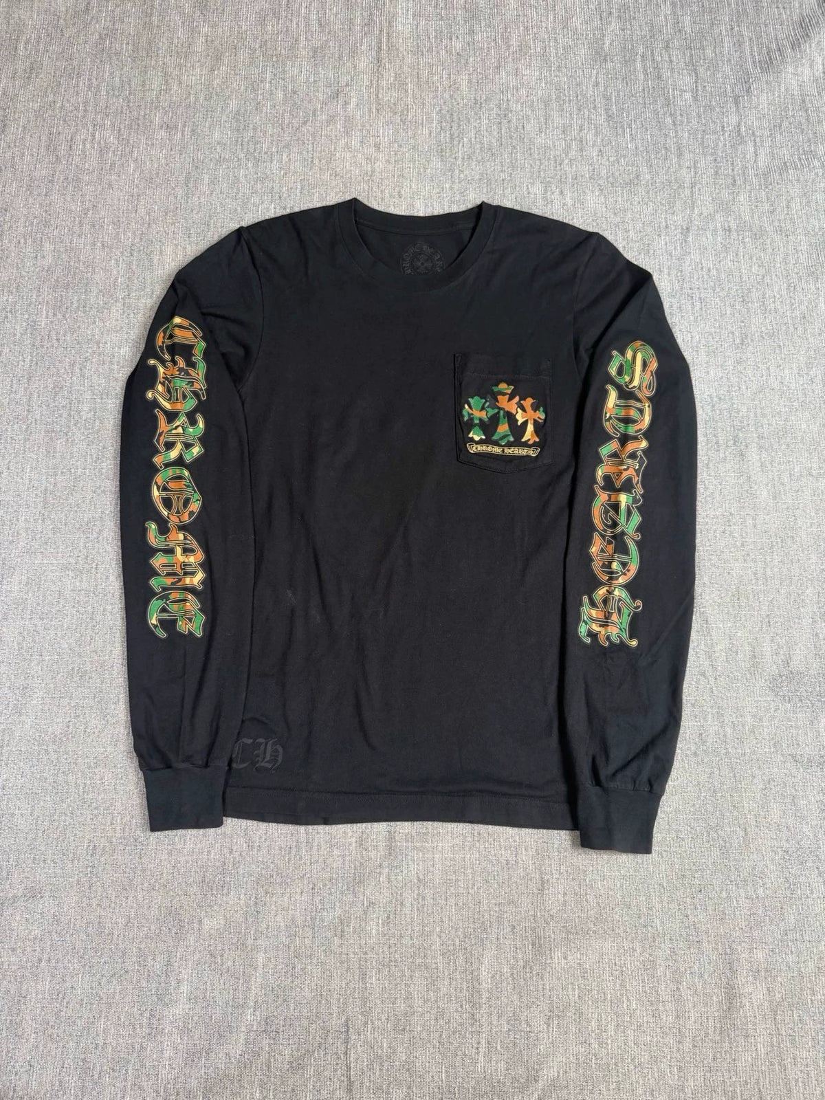 Chrome Hearts horseshoe long-sleeved shirt