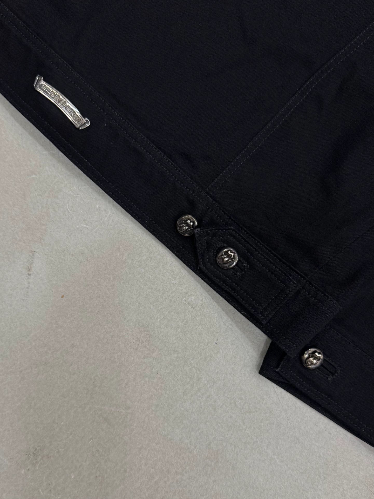 Chrome Hearts Rolling Stones tongue-patterned jacket