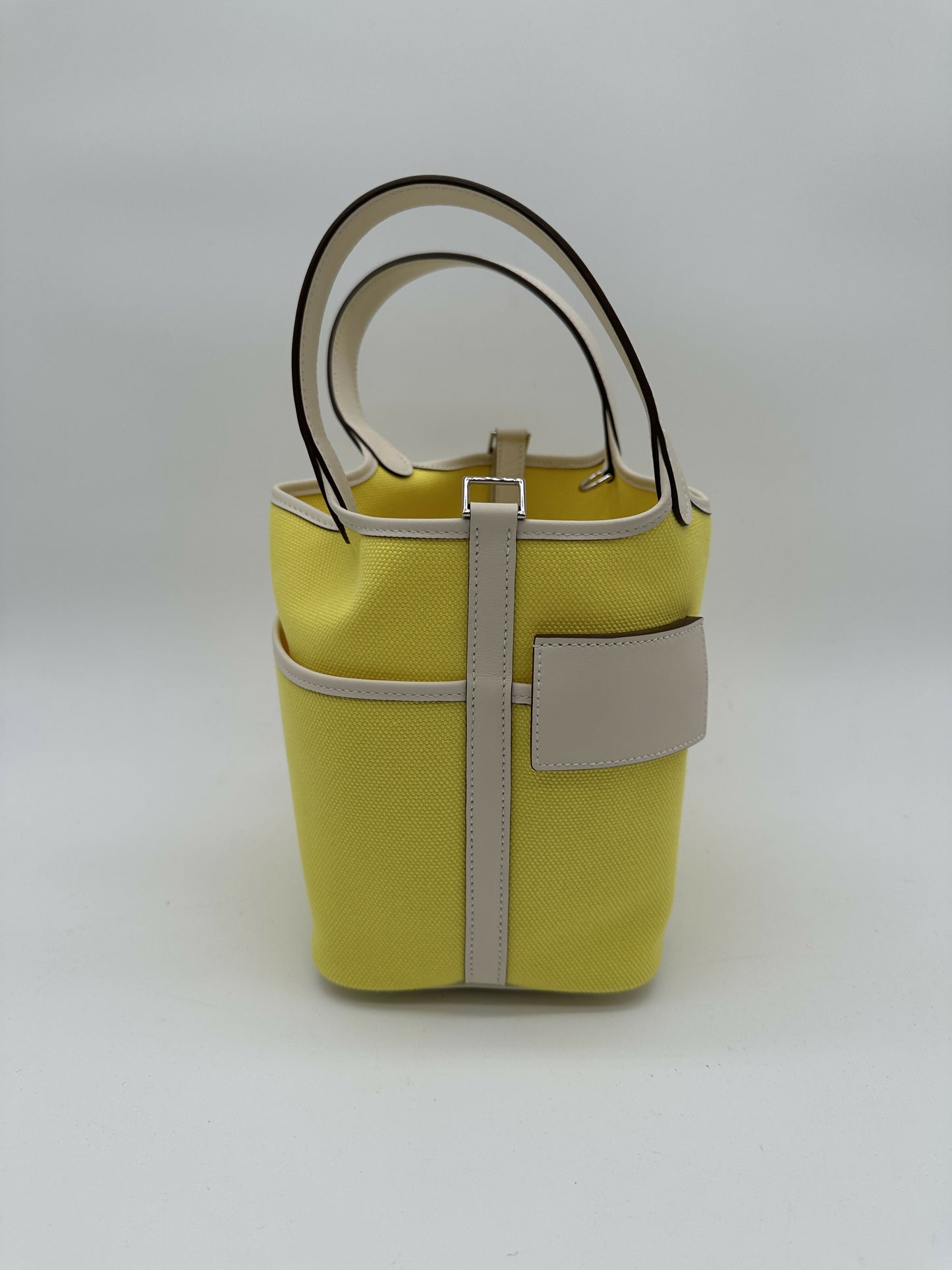 Hermès Picotin 18 Cargo Jaune de Naples / Nata PHW Stamp B