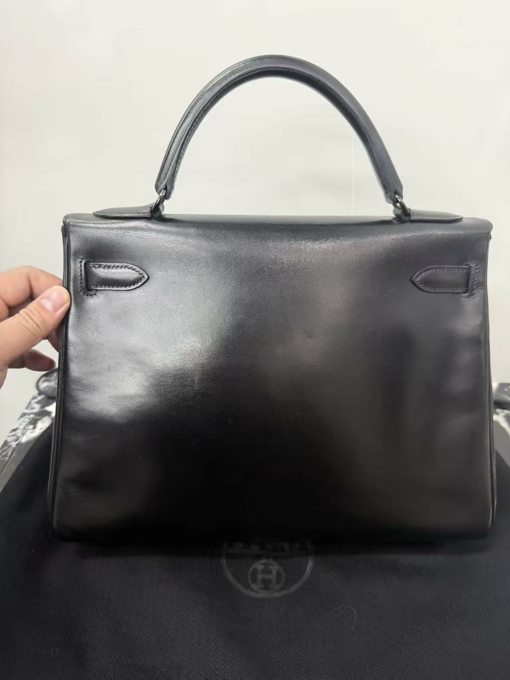 Hermes So Black kelly 32
