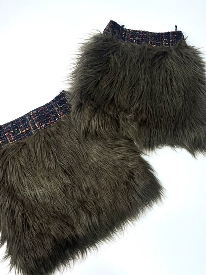 Chanel 10K fur skirt