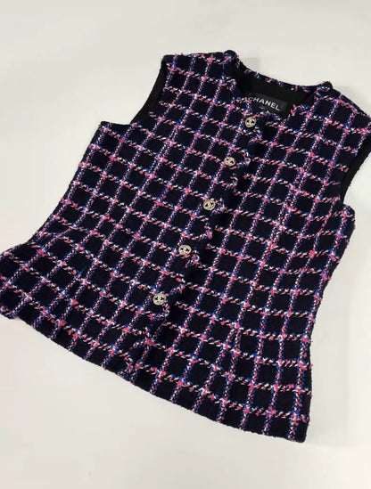 Chanel 24P Colorful tweed Vest
