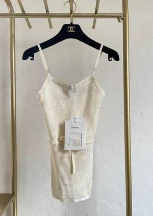 Chanel 24A ecru top
