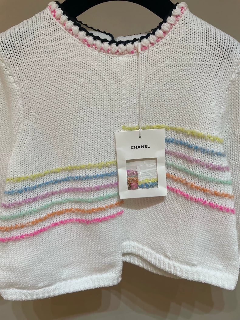 Chanel 24SS colorful Knit Top