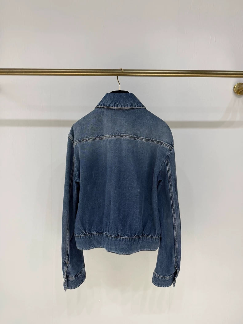 Chanel 24P double C two-pocket denim jacket
