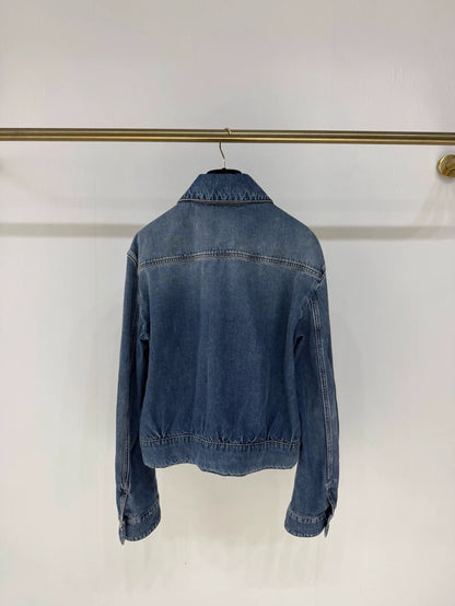 Chanel 24P double C two-pocket denim jacket