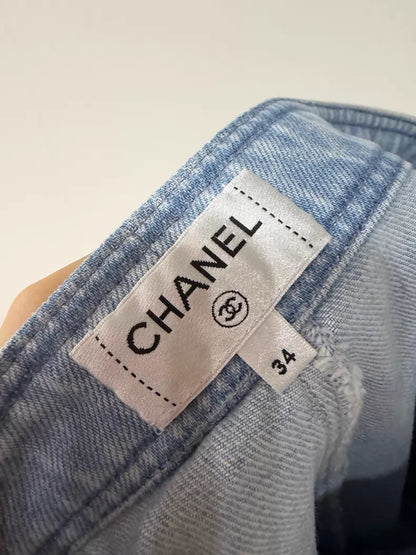 Chanel 24M blue denim jeans
