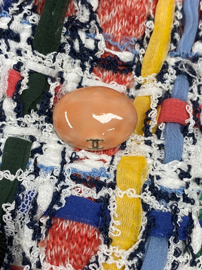 Chanel 15P multicolor tweed dress
