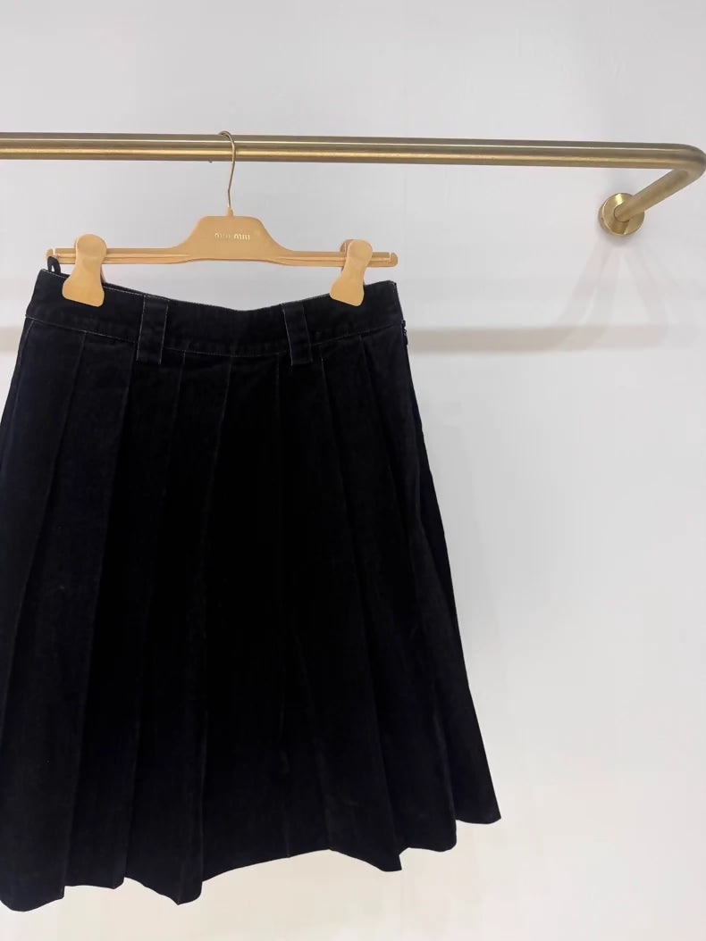 Miu Miu black skirt