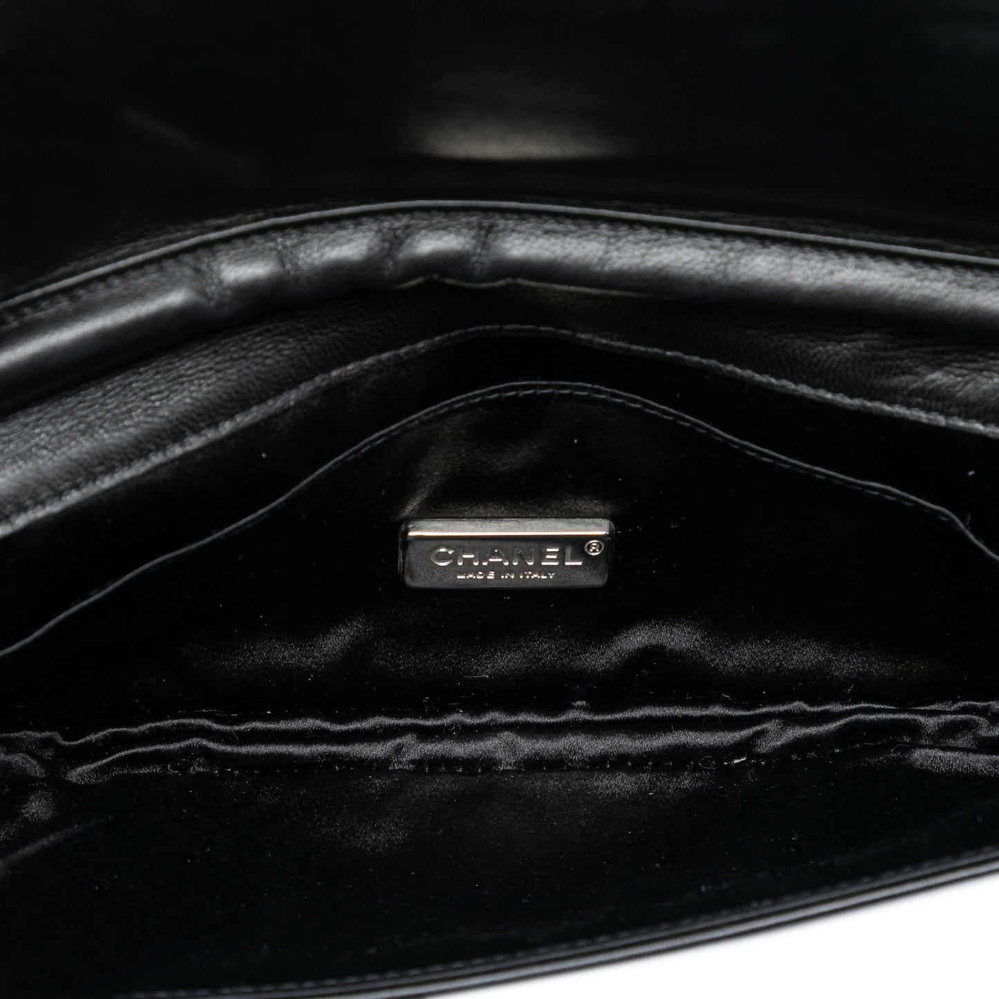 Chanel Quilted Lambskin Butterfly Clutch With Chain