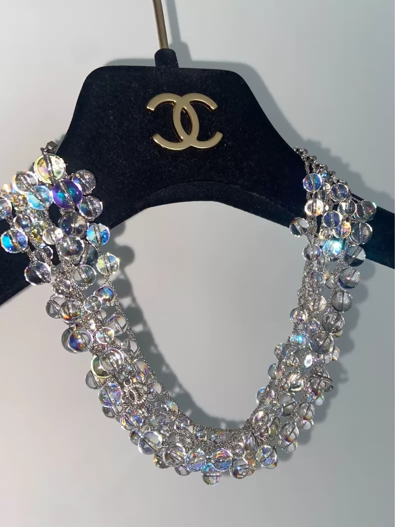 Chanel 18s Multi-Layer Colorful Bubble Choker