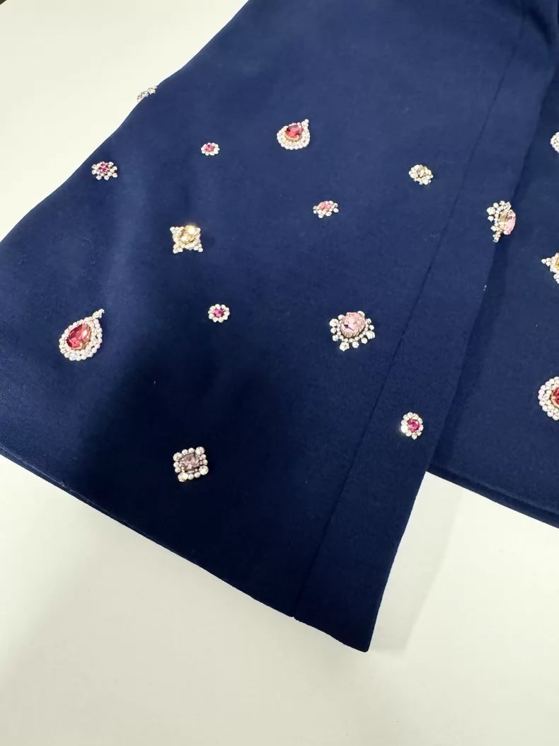 Chanel 22A Navy Blue Pants