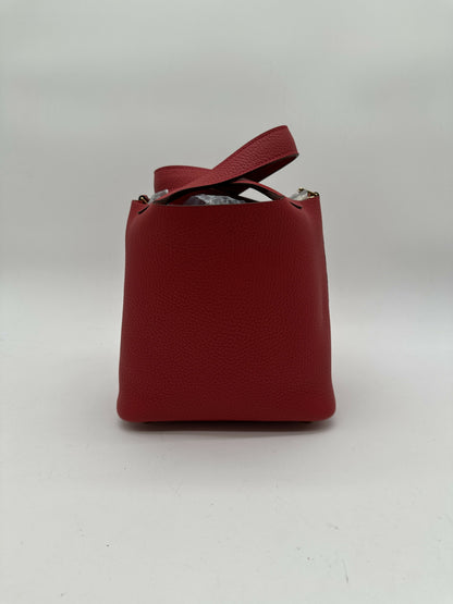 Hermès Picotin 18 Rouge Casaque GHW Stamp W 2025