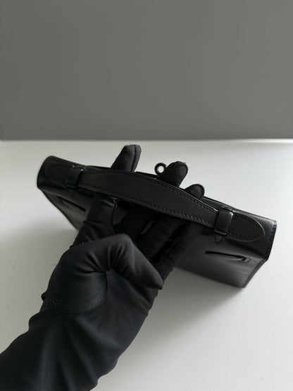 Hermes Vintage so black Kelly pochette