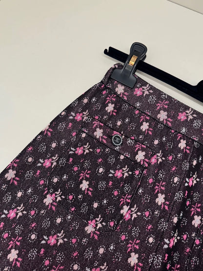 Chanel 24B Floral Pearl Pants