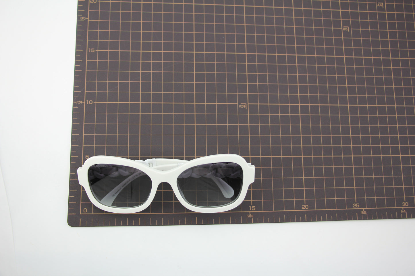 Chanel 2022 Resin White Sunglasses Model 5465QA 716/S6