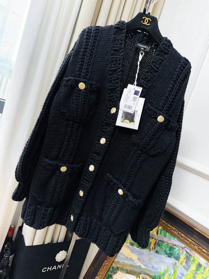 Chanel 22S black jacket