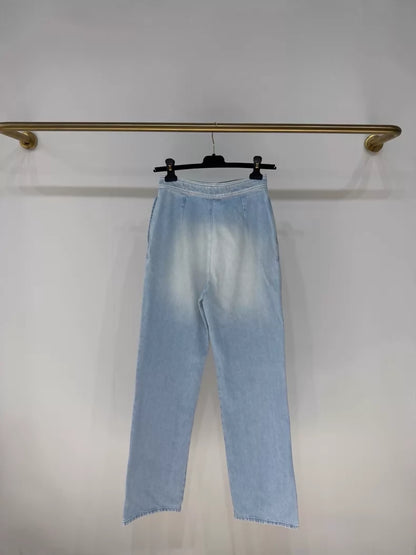 Chanel 24M blue denim jeans