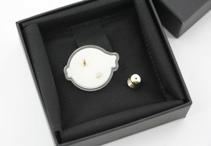 Chanel D24C Acrylic Spring/Summer Resort Collection Globe Brooch