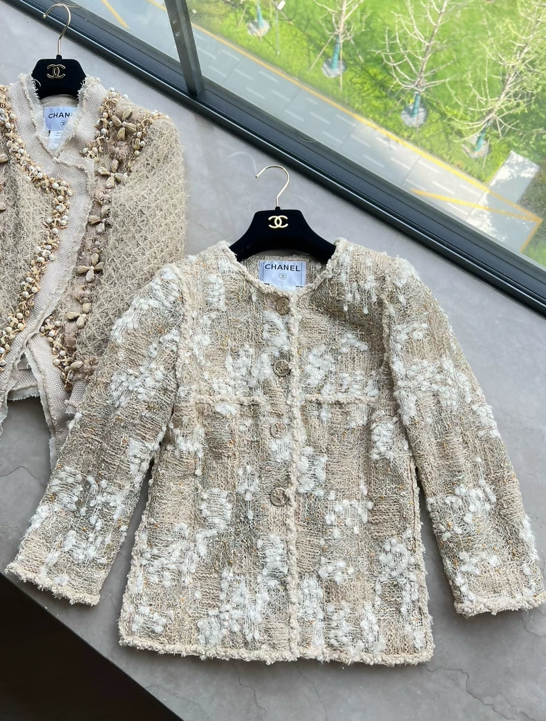 Chanel beige coat