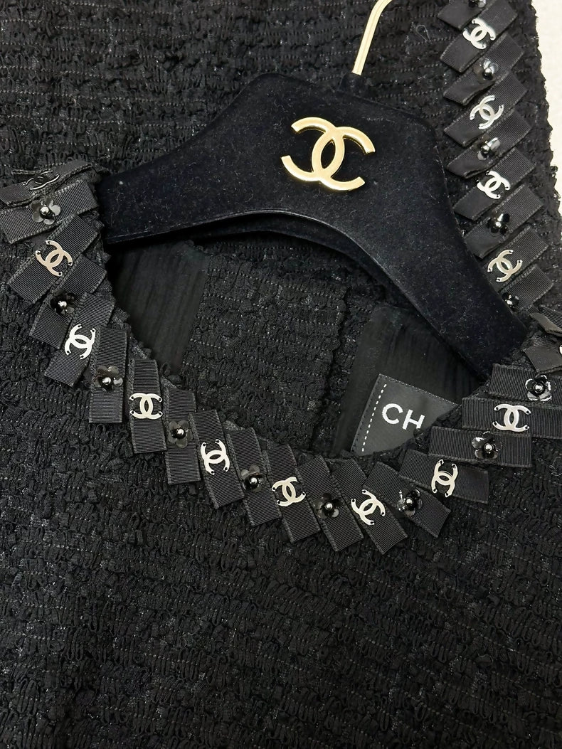 Chanel 21S black dress