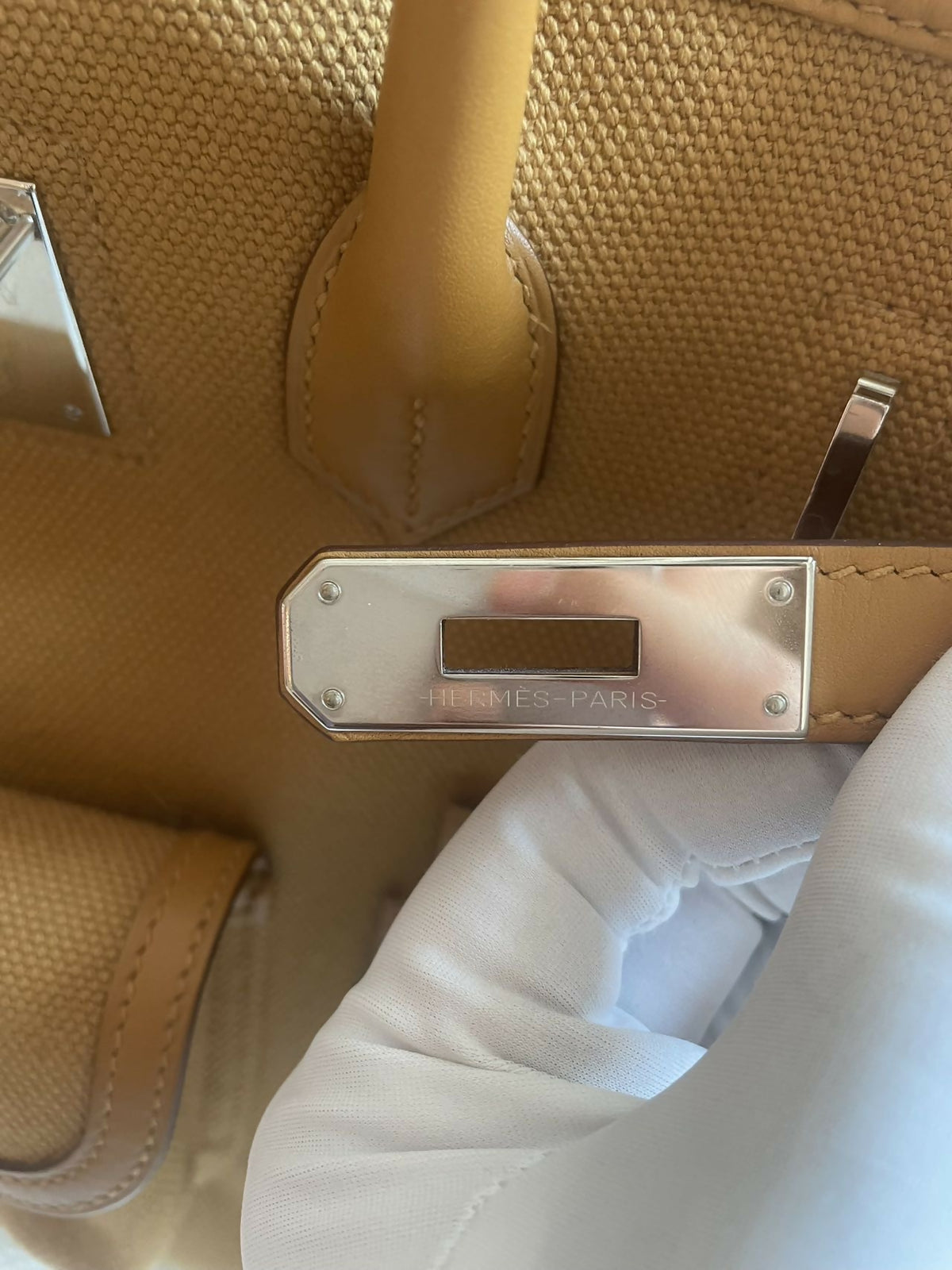 Hermès Birkin 35 Cargo Sesame S2 Swift Leather & Canvas with Hardware Z Stamp
