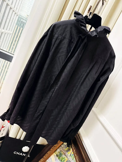 Chanel 23B black shirt