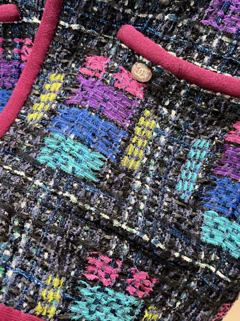Chanel multicolor Tweed Jacket