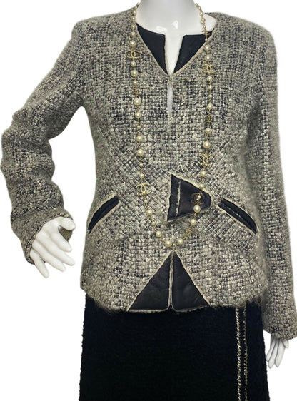 Chanel 10A Shanghai Extra Long Pearl Gold Strand 8 CC Logo Necklace