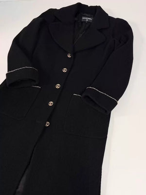 Chanel 23B black Coat