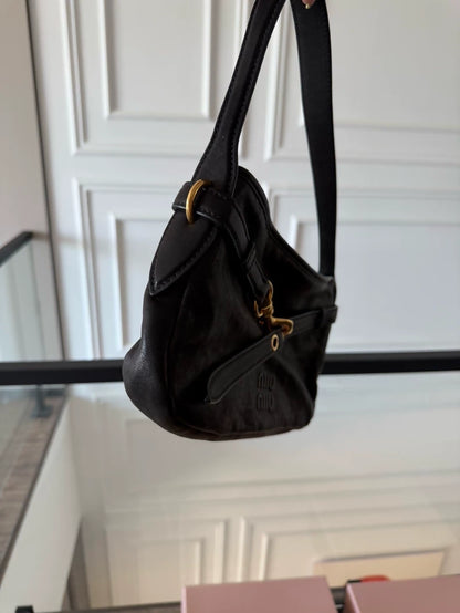 Miu Miu 25ss Black Horizontal Adventure Edition Bag
