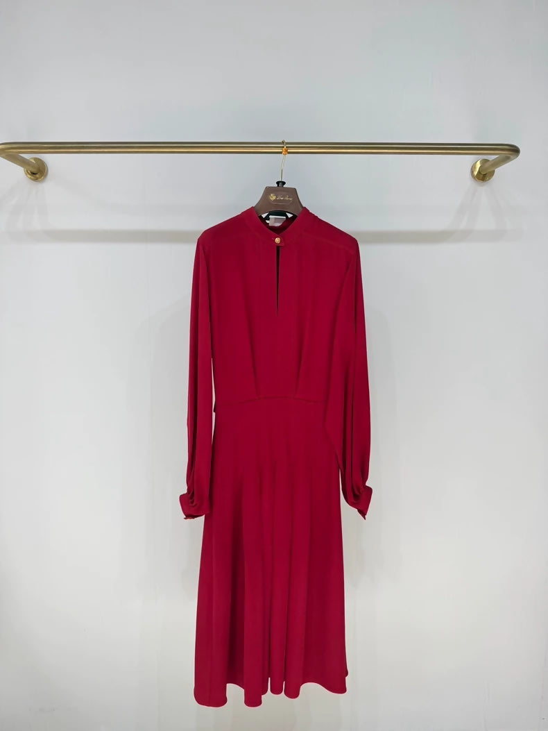 Loro Piana Spring/Summer 2026 silk and wool dress