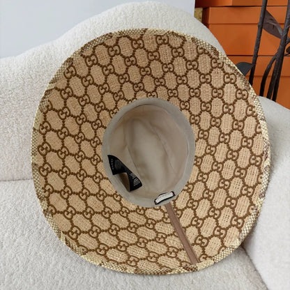 Gucci Straw Fisherman Hat