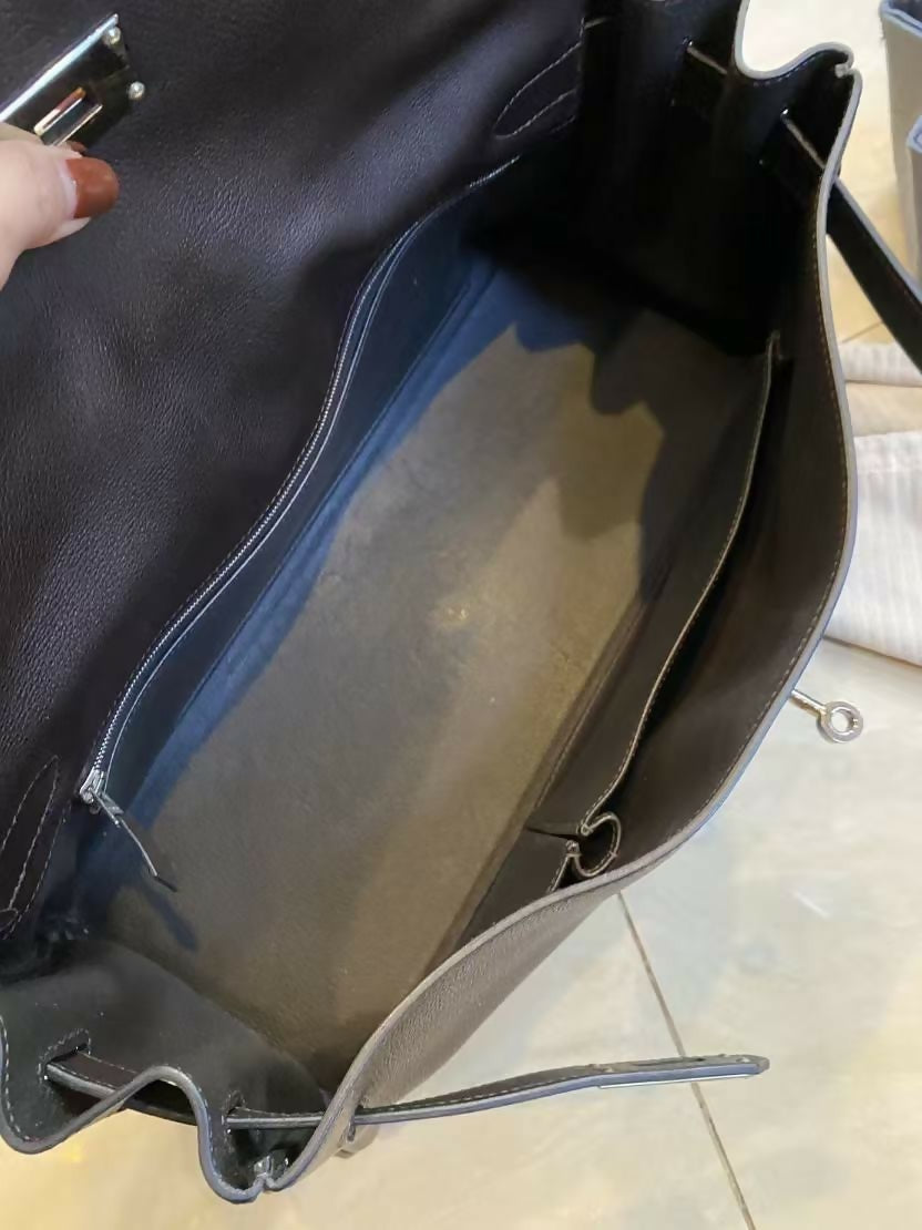 Hermes vintage Kelly shoulder brown