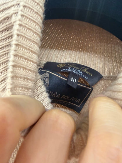 Loro Piana classic knit cable sweater - extremely rare!