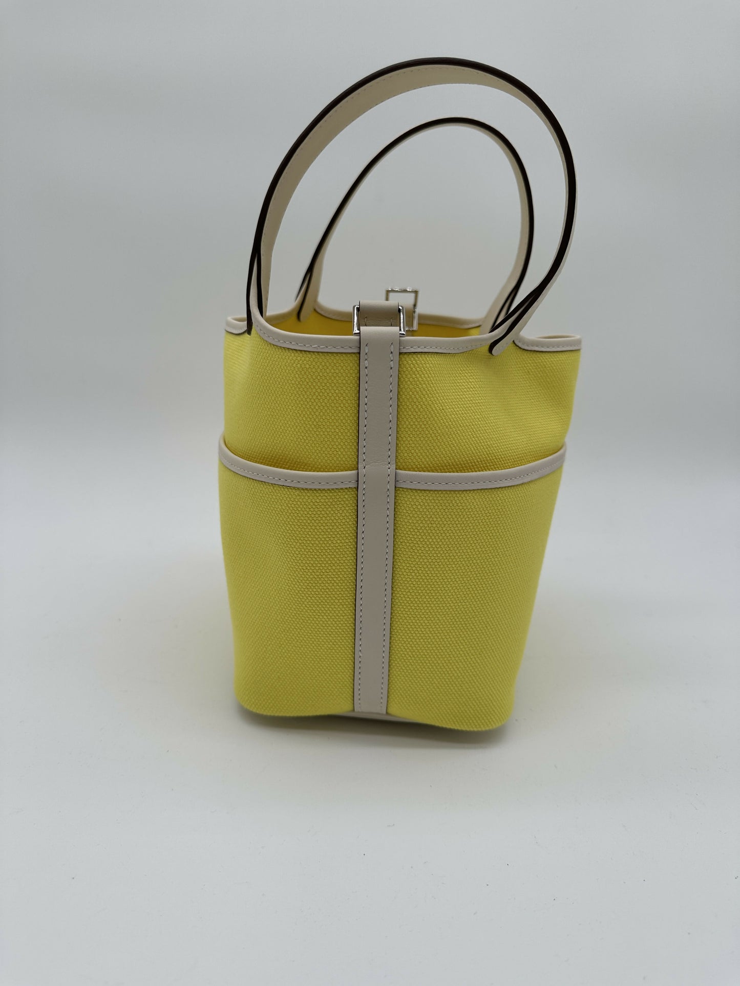 Hermès Picotin 18 Cargo Jaune de Naples / Nata PHW Stamp B