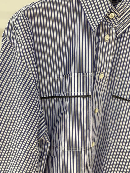 Brunello Cucinelli striped pocket shirt