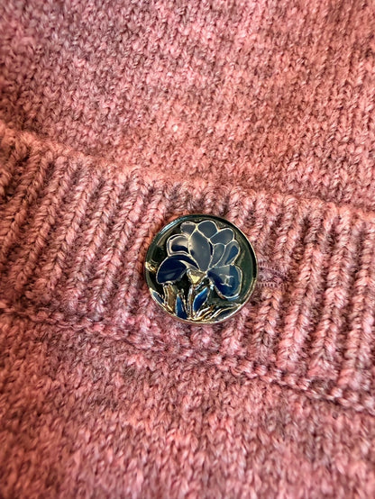 Chanel 25A Dusty Rose Cashmere Top Vest