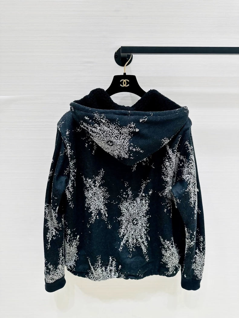 Chanel 25b hooded jacket