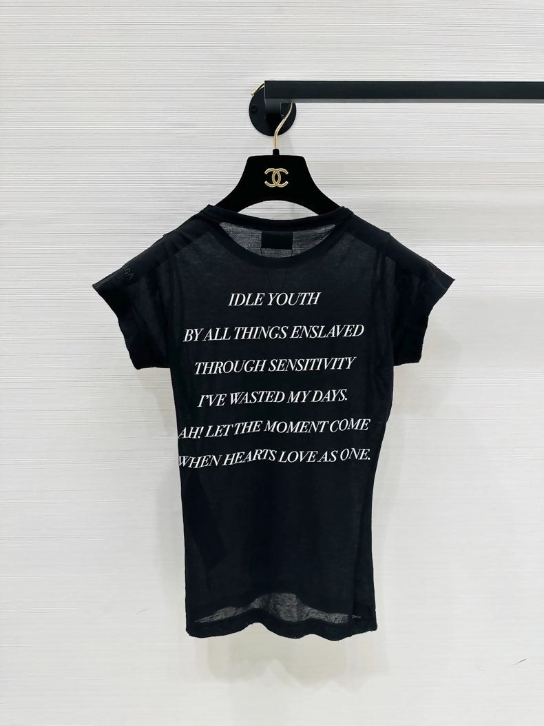 Balenciaga 26SS  Print T-Shirt