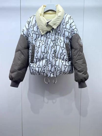 Hermes reversible down jacket