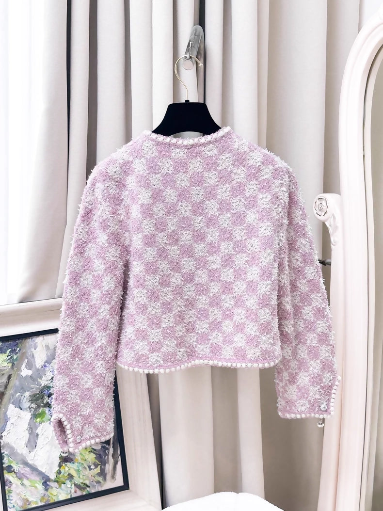 CHANEL カーディガン ピンク 花柄 Chanel 23S pink cardigan – Wararni.com