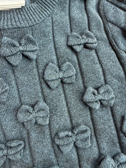 Chanel 16P blue knitted pure cotton top