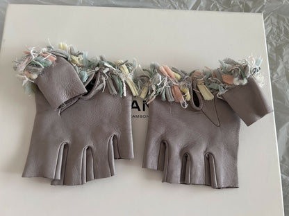 Chanel fingerless gloves