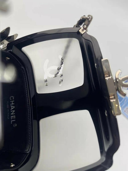 Chanel 2019 Black Gondola Minaudière Evening in the Mountain Clutch Bag