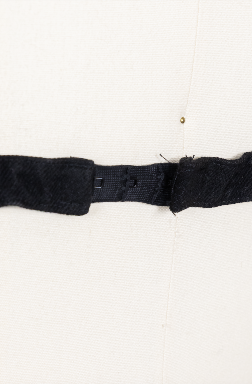 Chanel Vintage 1994 Spring/Summer Vintage Black Denim Bra Bustier