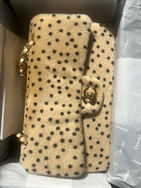 Chanel "Cheetah Print" Medium Flap Bag with Gold Hardware