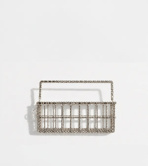 Chanel Supermarket Runway Metal & Black Lambskin Shopping Basket, 2014