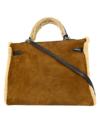 Hermes Kelly 35 Teddy Brown Doblis Palladium hardware