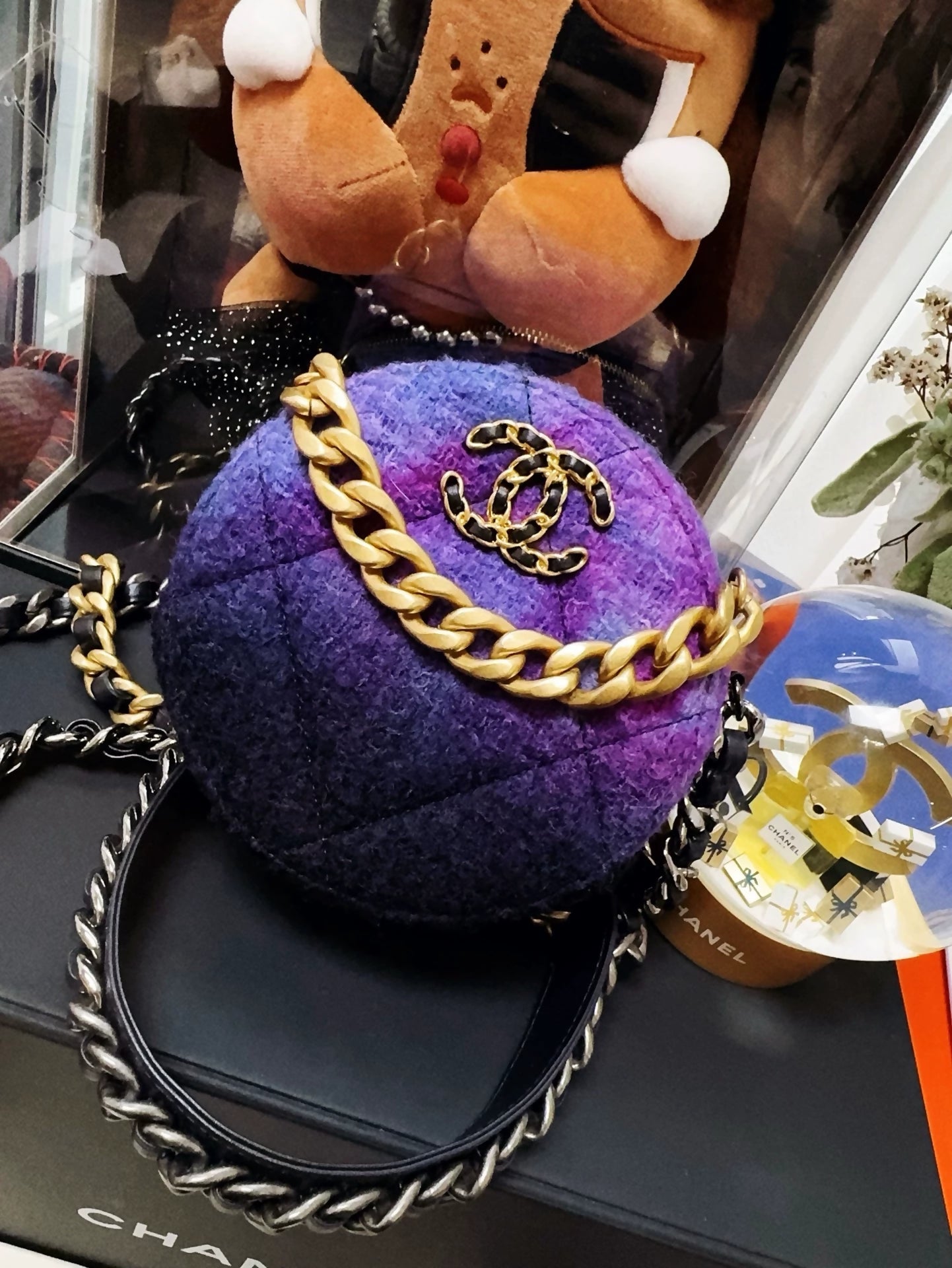 Chanel 20A Rue Cambon 19bag series chain crossbody bag